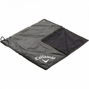 Callaway Rain Hood Towel Black